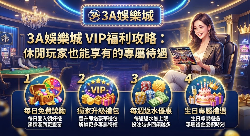 休閒玩家也能享有的專屬待遇
